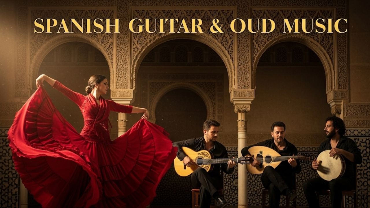 Arabic Oud & Flamenco Guitar 🎵 Andalusian Rumba for Deep Relaxation