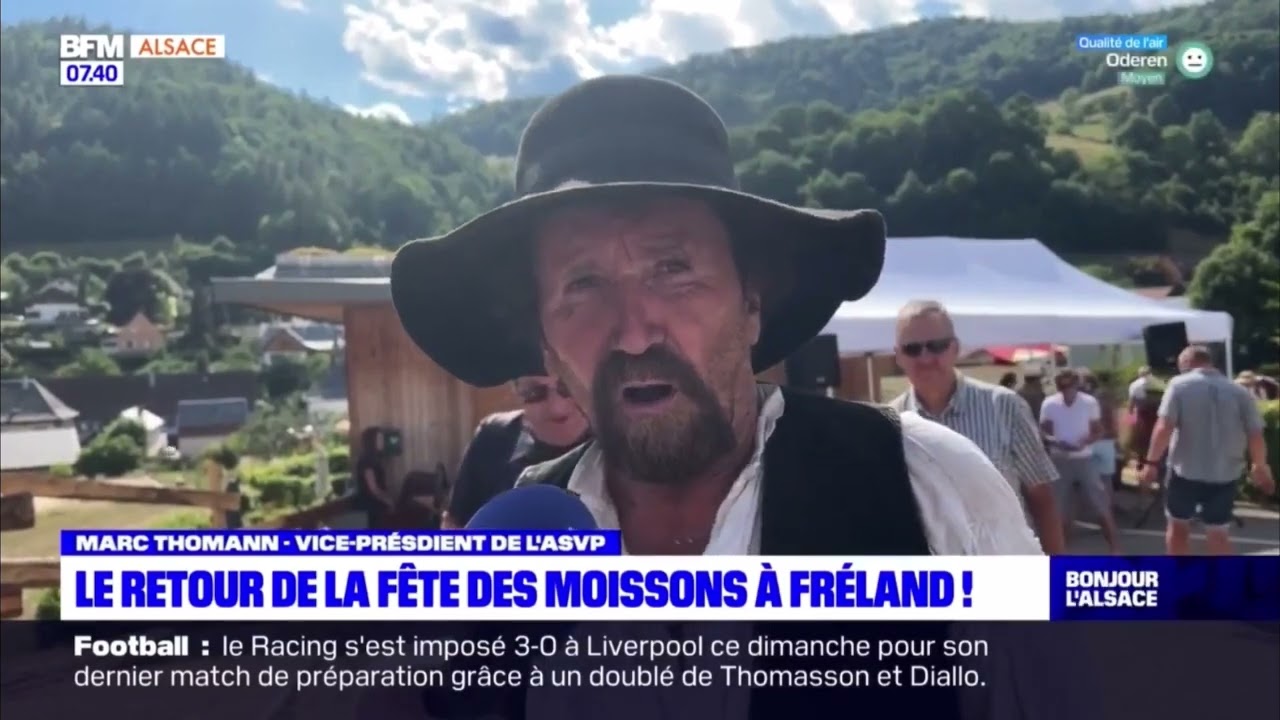 BFM Alsace -  F&ecirc;tes des Moissons &agrave; Fr&eacute;land