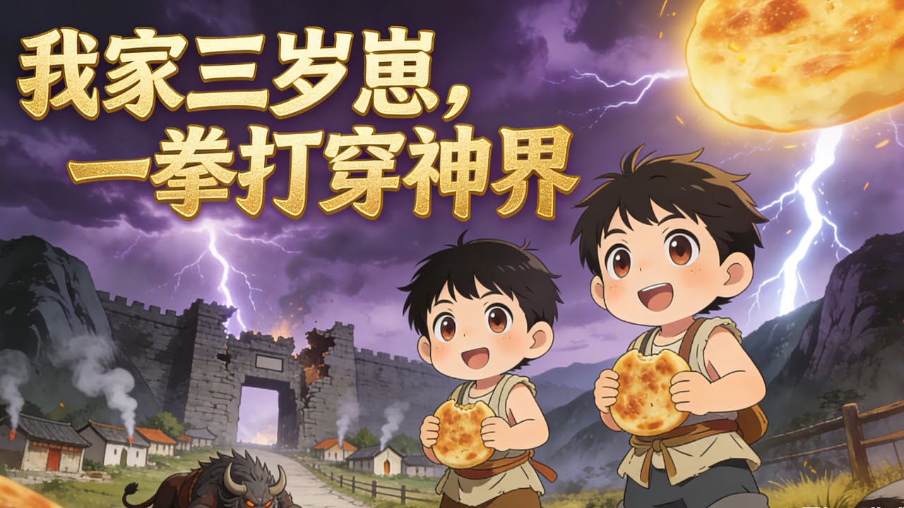 【FULL】🔥《我家三歲崽，一拳打穿神界》閉關前我只叮囑“別拆家”。 出關後，感應石顯示：倆娃正把史詩凶獸當皮球拍向帝都。#動畫#逆襲#系統#小說#動畫#漫剧#智绘