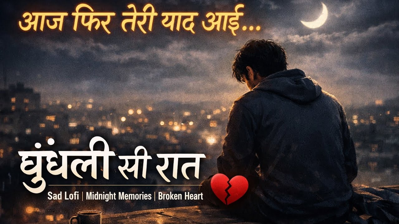 Dhundhli Si Raat – Sad Lofi | Midnight Memories | Broken Heart