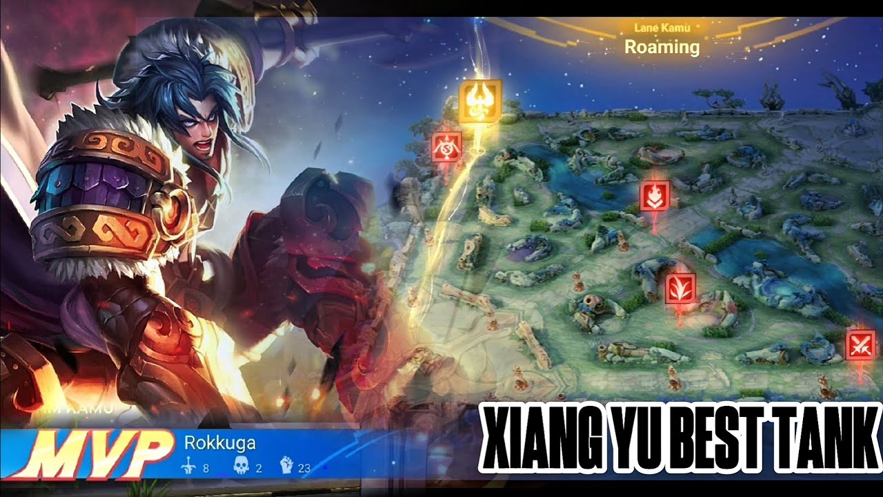 HONOR OF KINGS | XIANG YU BEST TANK BUILD | INSTENSE MATCH - HONOR OF KINGS GLOBAL