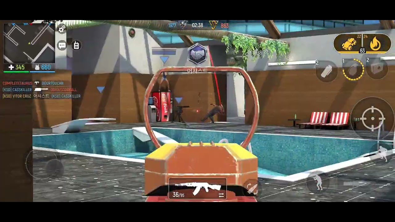 Vitor Cruz modern ops TDM with 1th korean player!