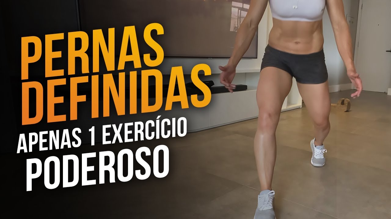 MELHOR treino para Definir as Pernas RÁPIDO 4 minutos | Raquel Quartiero