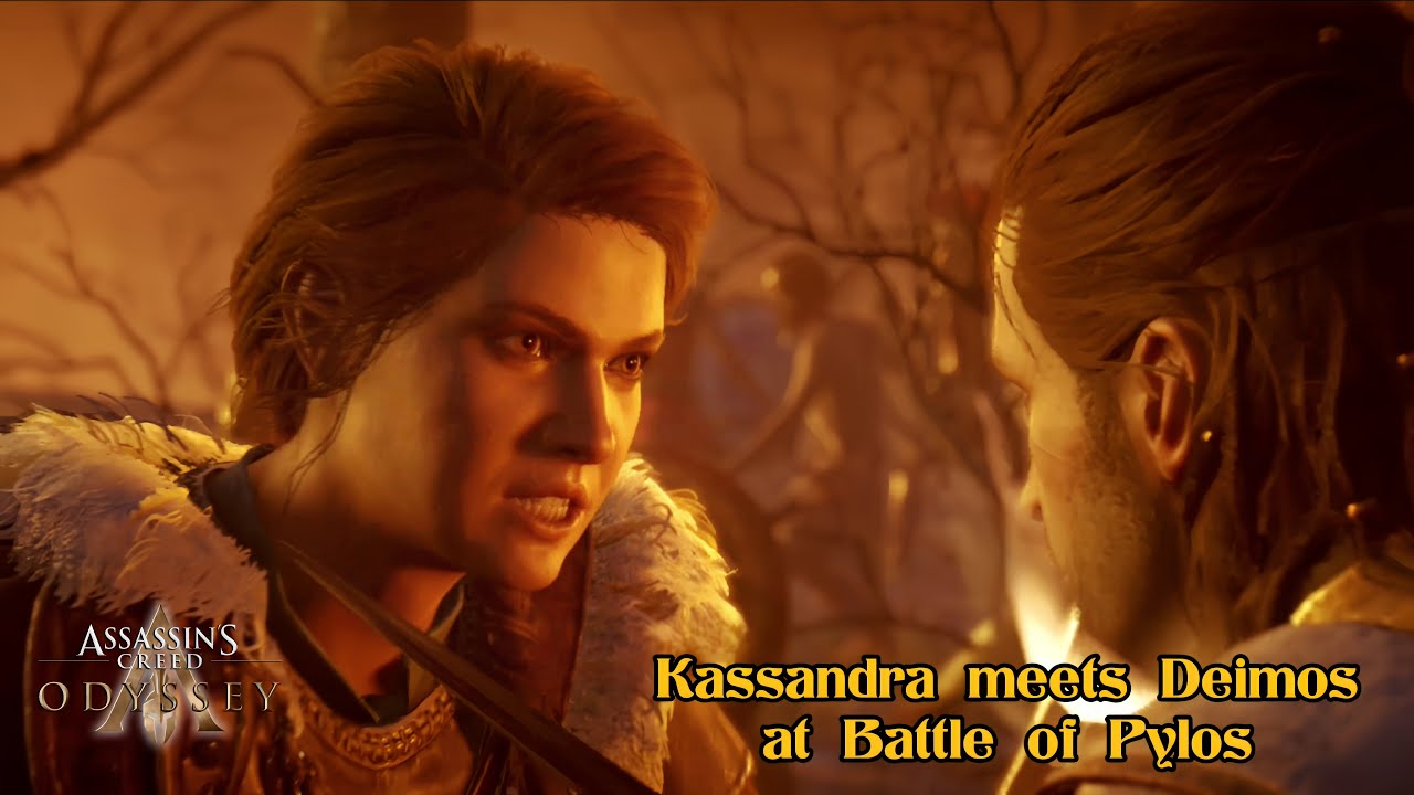 Assassin's Creed Odyssey: Встреча с Деймосом в битве при Пилосе