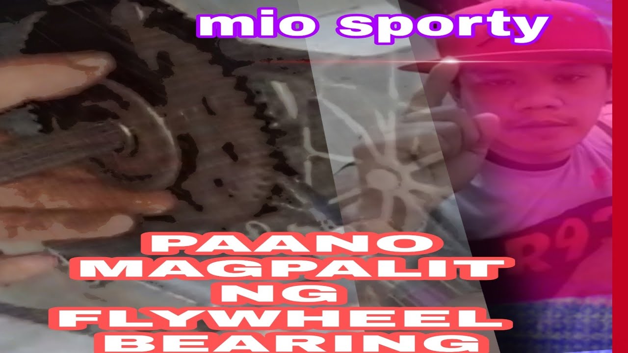 how to remove flywheel bearing on yamaha mio sporty.