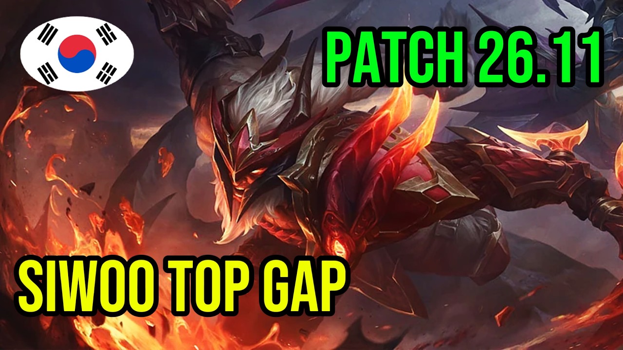 2397 LP Olaf Top Full Gameplay | Challenger DK Siwoo | Patch 26.11