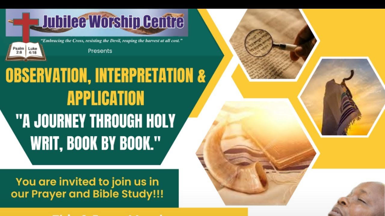JUBILEE WORSHIP CENTRE