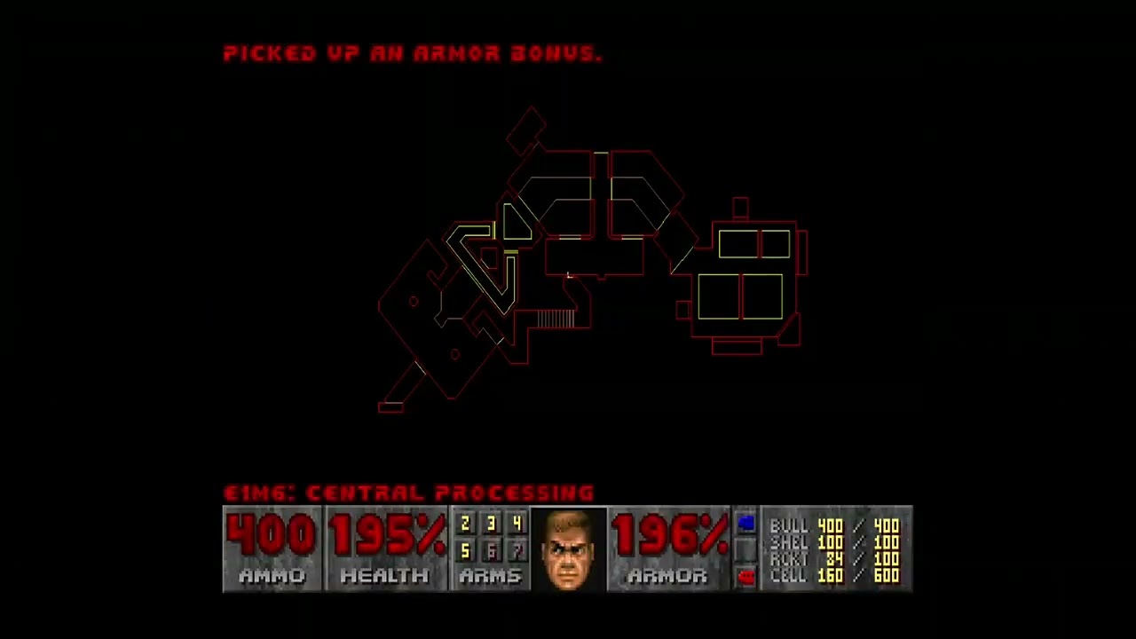 Doom 1 E1M6 Central Processing Knee-Deep in the Dead Doom 3 BFG Edition