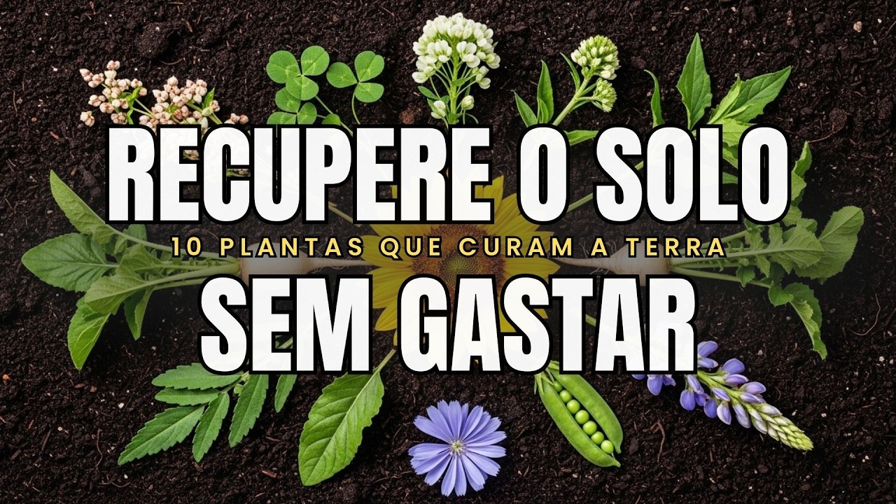 Recupere Seu Solo Sem Gastar: 10 Plantas Que Curam a Terra