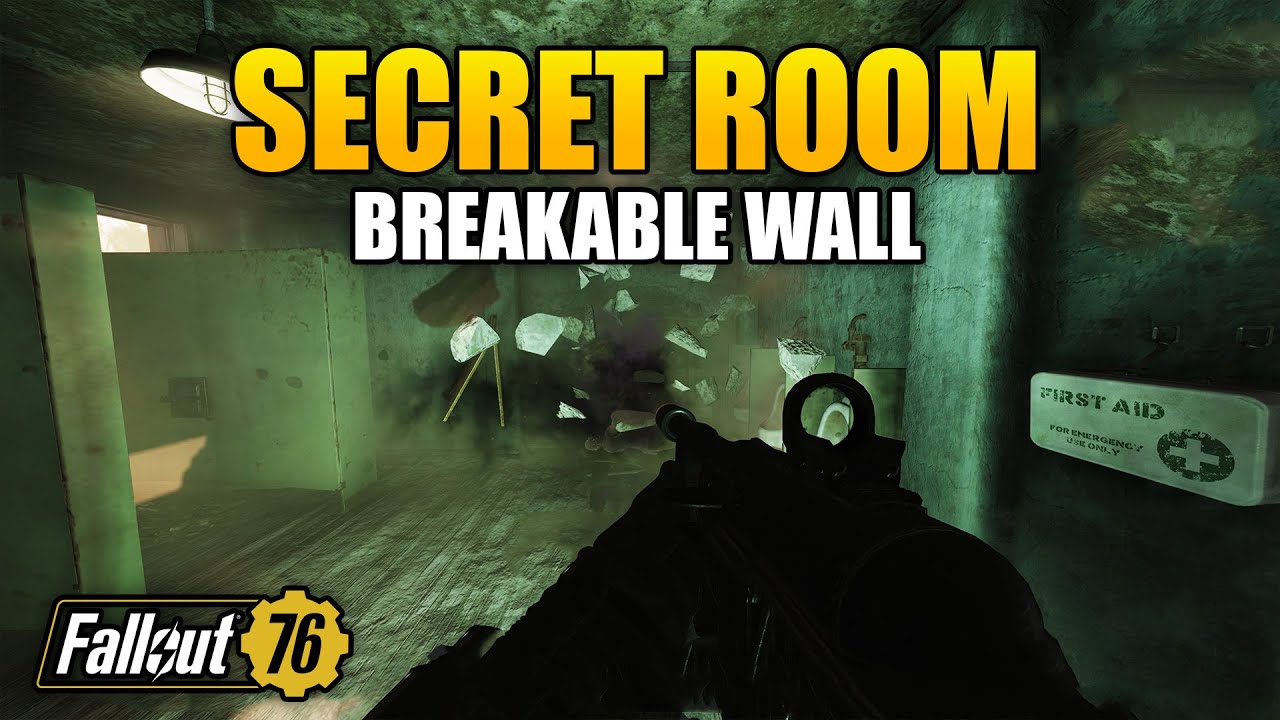 Fallout 76 - Secret Hidden Room at Starlight Drive-in (Burning Springs)