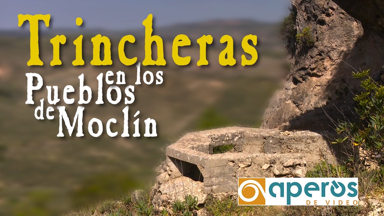 Trincheras en los Pueblos de Mocl&iacute;n