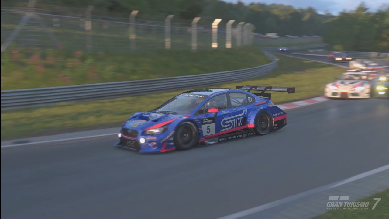 Gran Turismo 7 4K PS5 PRO Ray Tracing Fidelity Mode GR3 WRX Nurburgring 