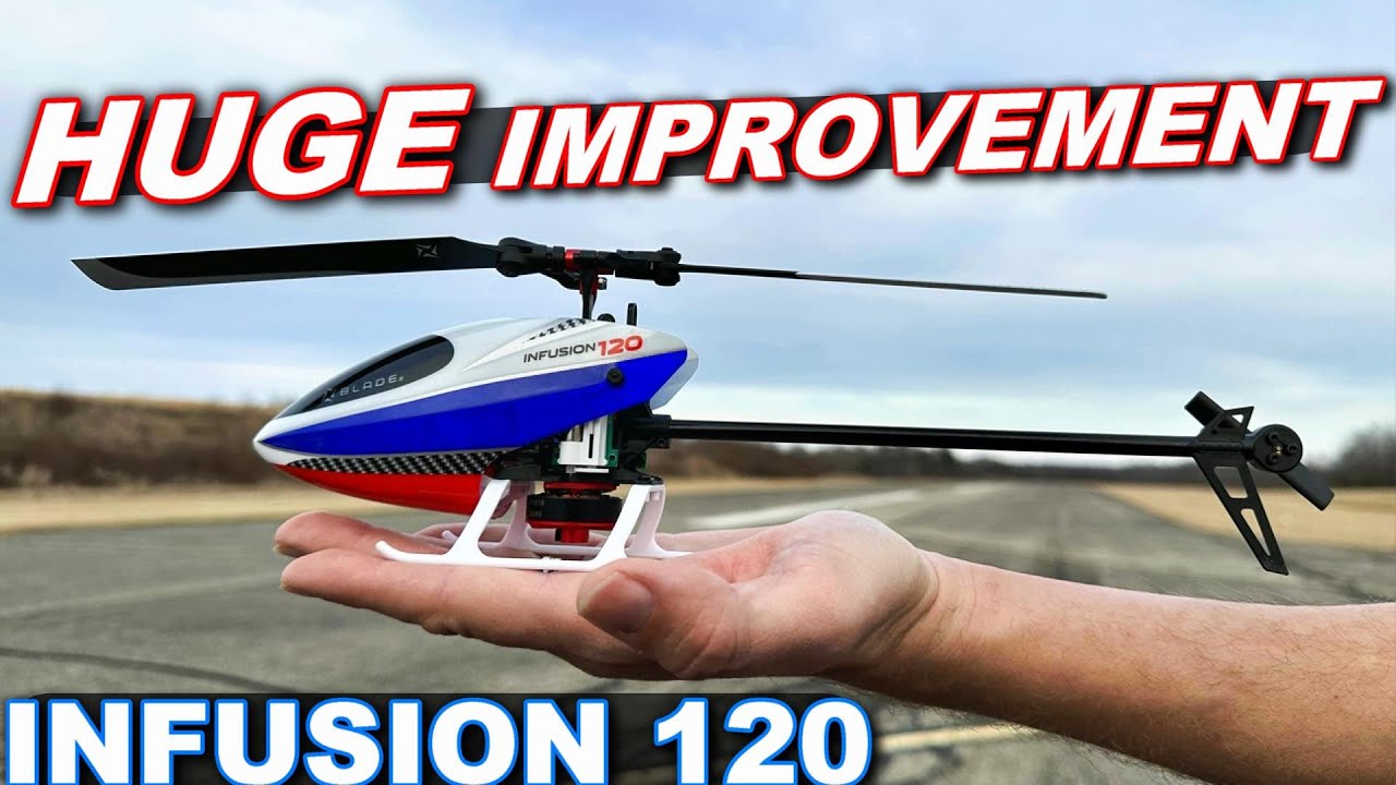RC Helicopter with Flight Stabilization! - Blade Infusion 120