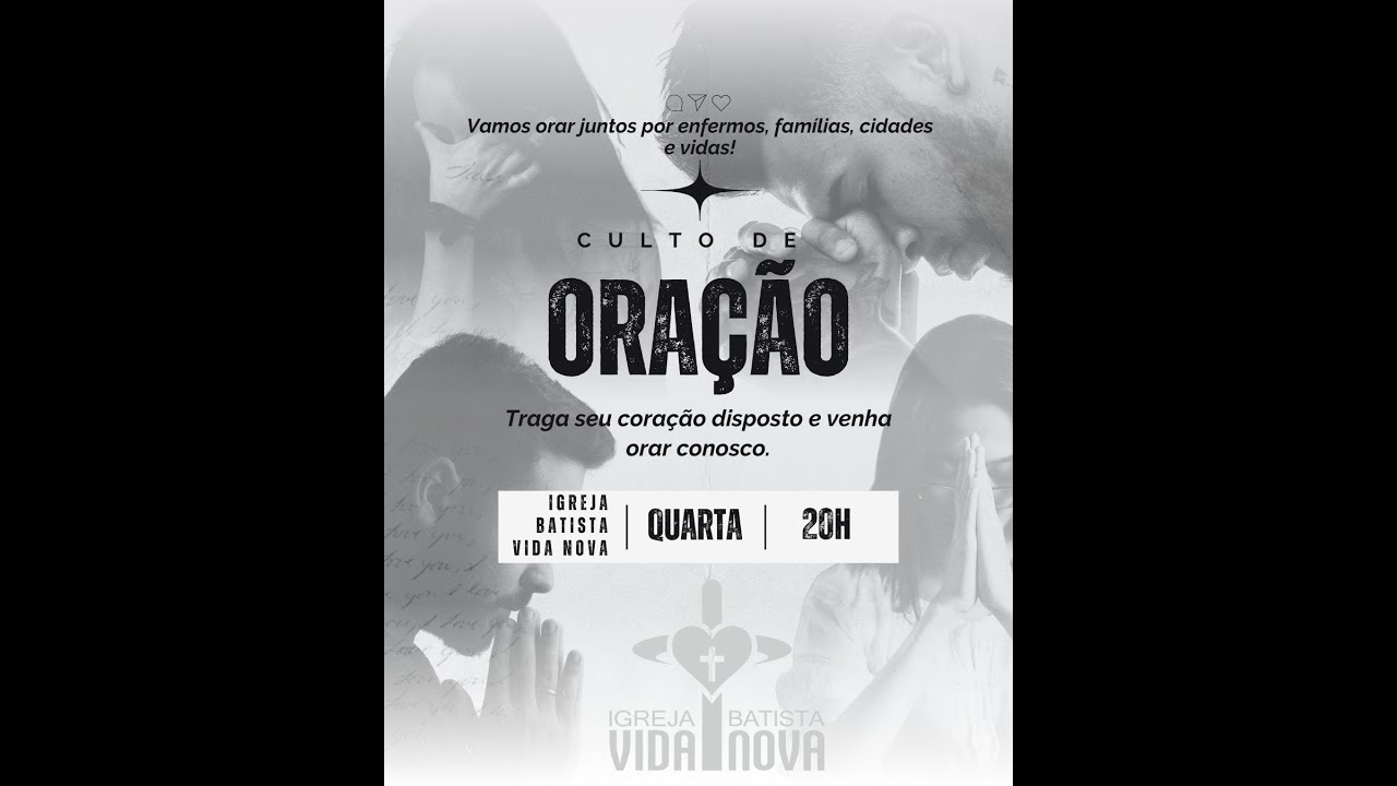 Transmissão do Culto de Oração 28/01/2026