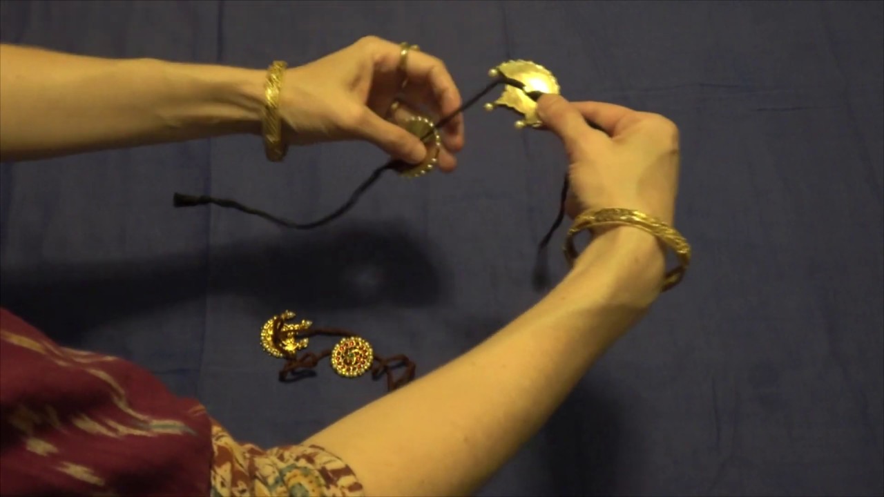 Assembling Bharatanatyam Sun and Moon Tutorial