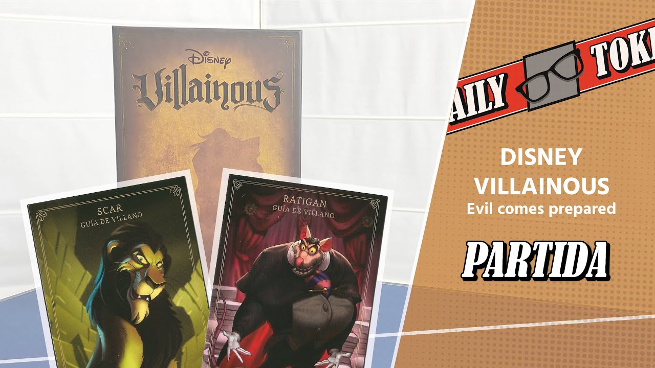Disney Villainous: Evil comes prepared - Partida: Scar Vs. Ratigan