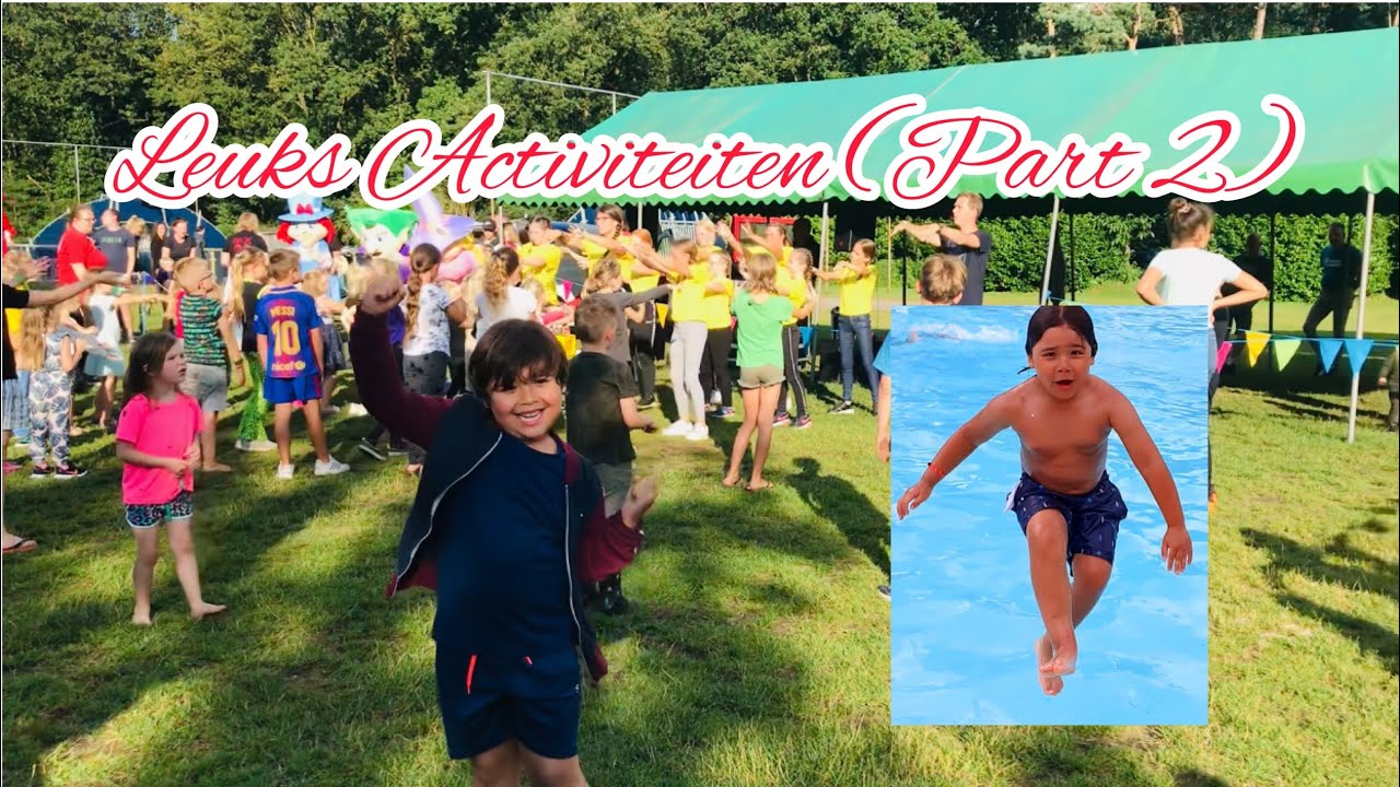 Rakelshow|Bingo|Zwemmen |Trampoline |Leuks Activiteiten op de Camping