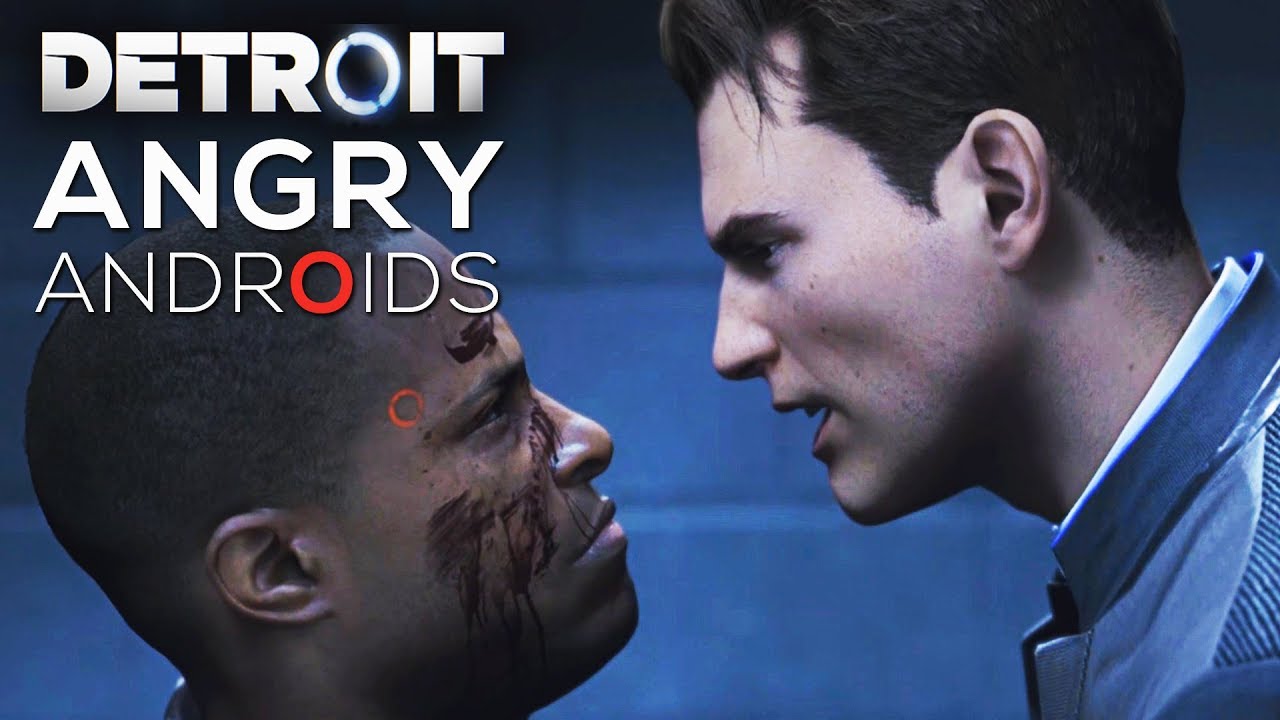 Angry Android Moments (Angry/Rude/Cold Choices Compilation) - DETROIT BECOME HUMAN