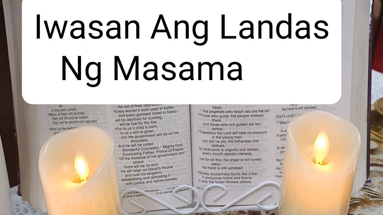 Iwasan Ang landas Ng Masama - Awit 1:1,4-6