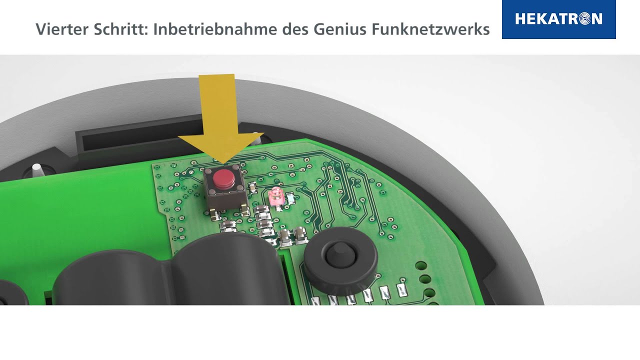 Hekatron Genius Plus X inbetriebnahme