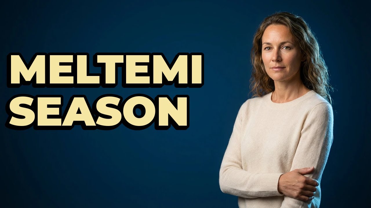 When Do Strong Meltemi Winds Typically Occur?