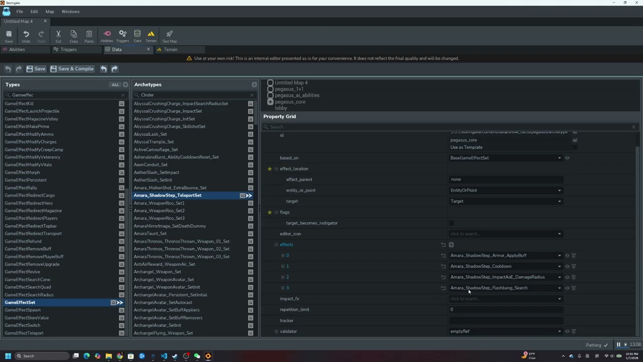 Stormgate Snowplay Data Editor Guide 02: Game Effect -- The Basic Component of Weapon, Ability, Buff