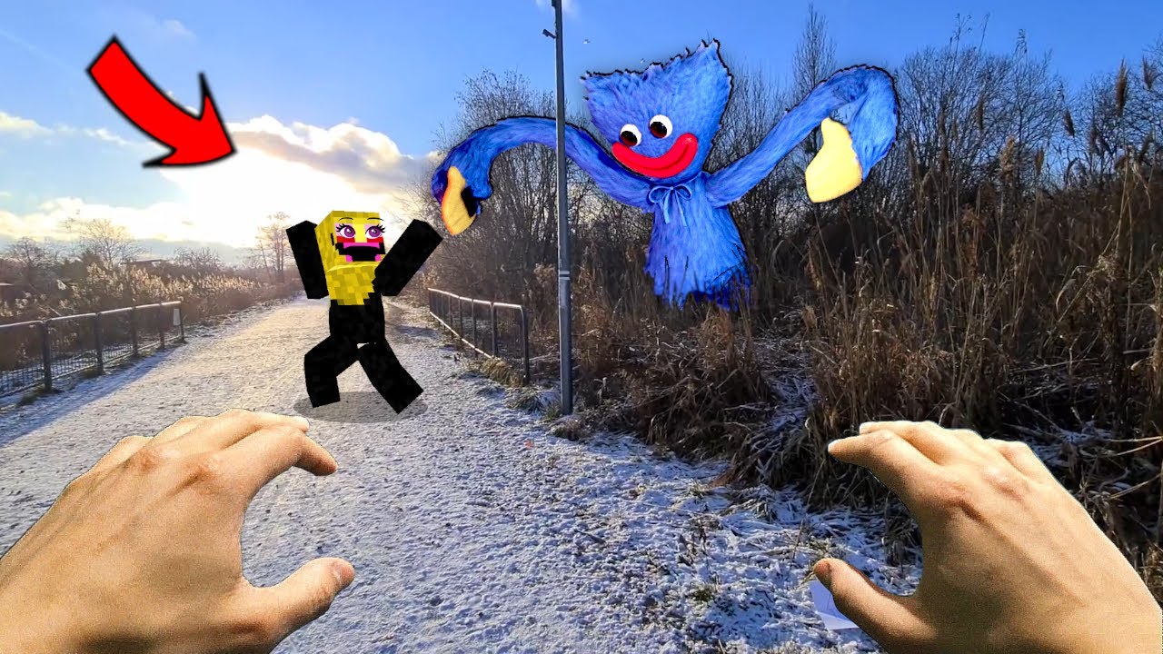 HUGGY WUGGY z POPPY PLAYTIME DOPADŁ LEMON DEMONKE w PRAWDZIWYM ŻYCIU !?