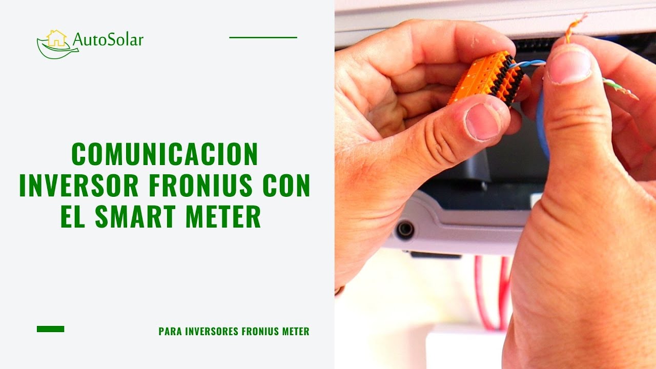 Comunicación Inversor Fronius con Fronius Meter