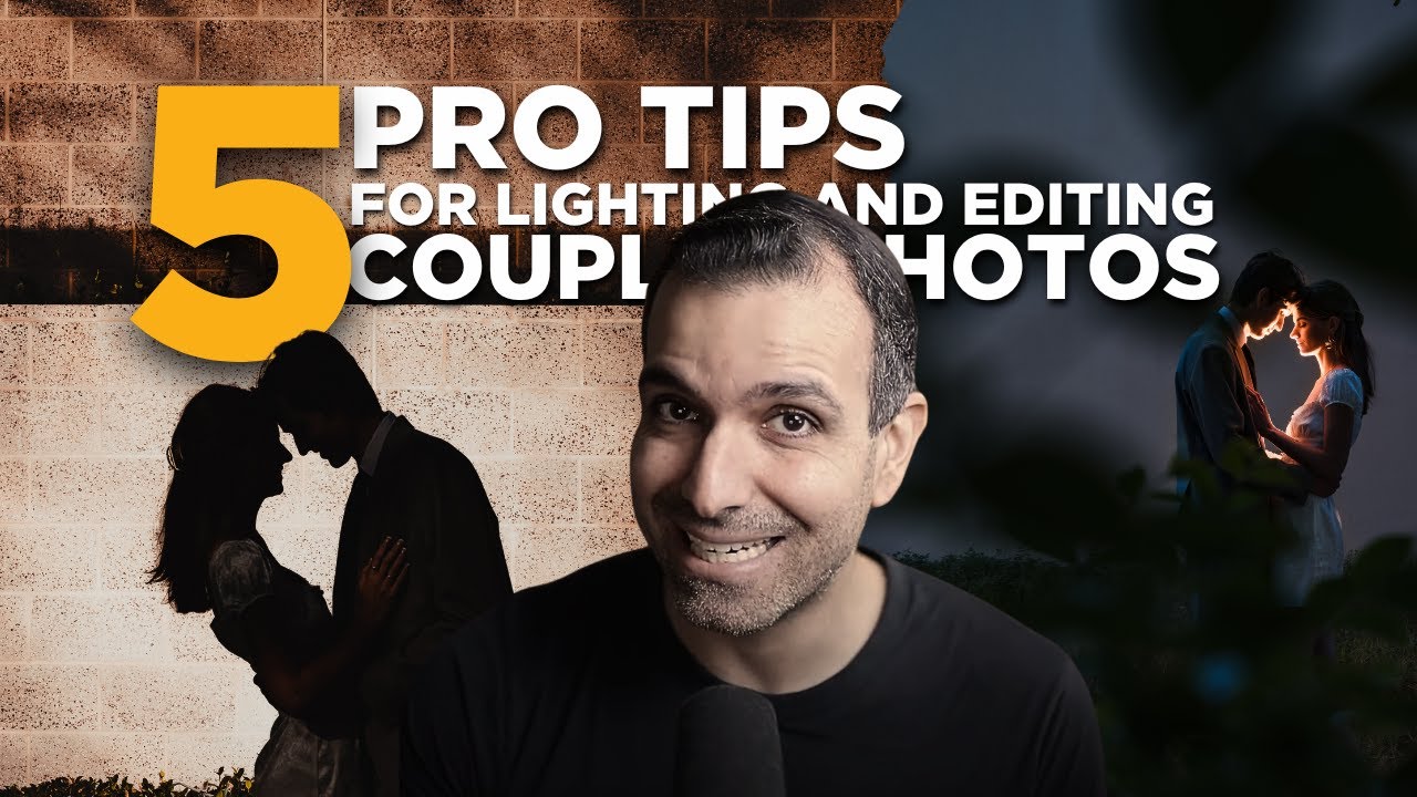 5 Pro Tips for Lighting and Editing Couples Photos
