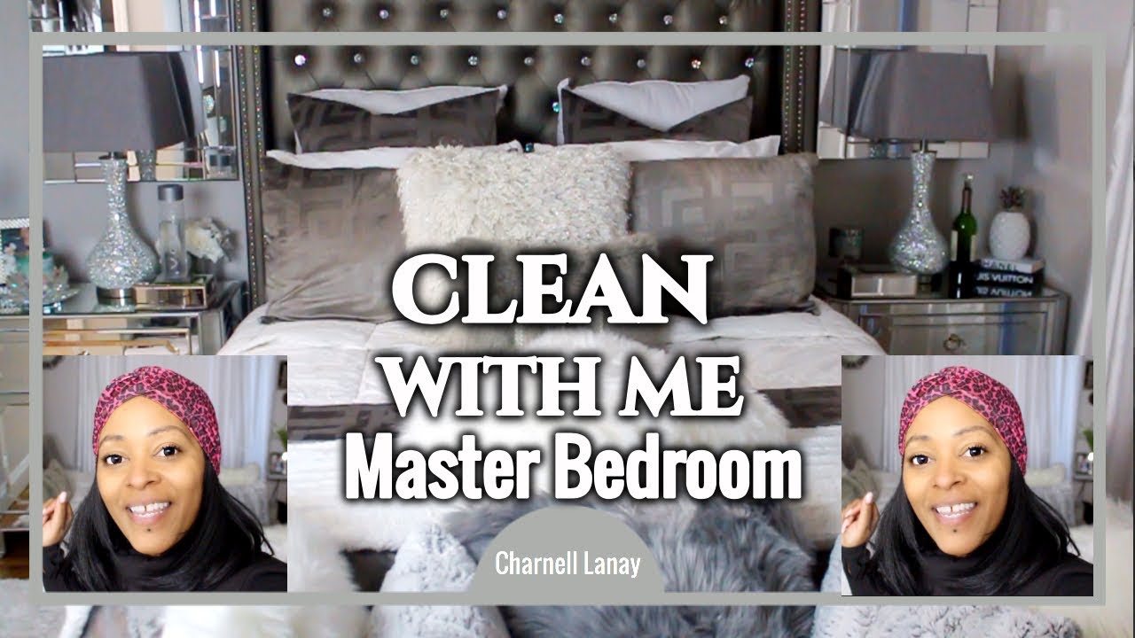 Clean With Me|Glam Master Bedroom|
