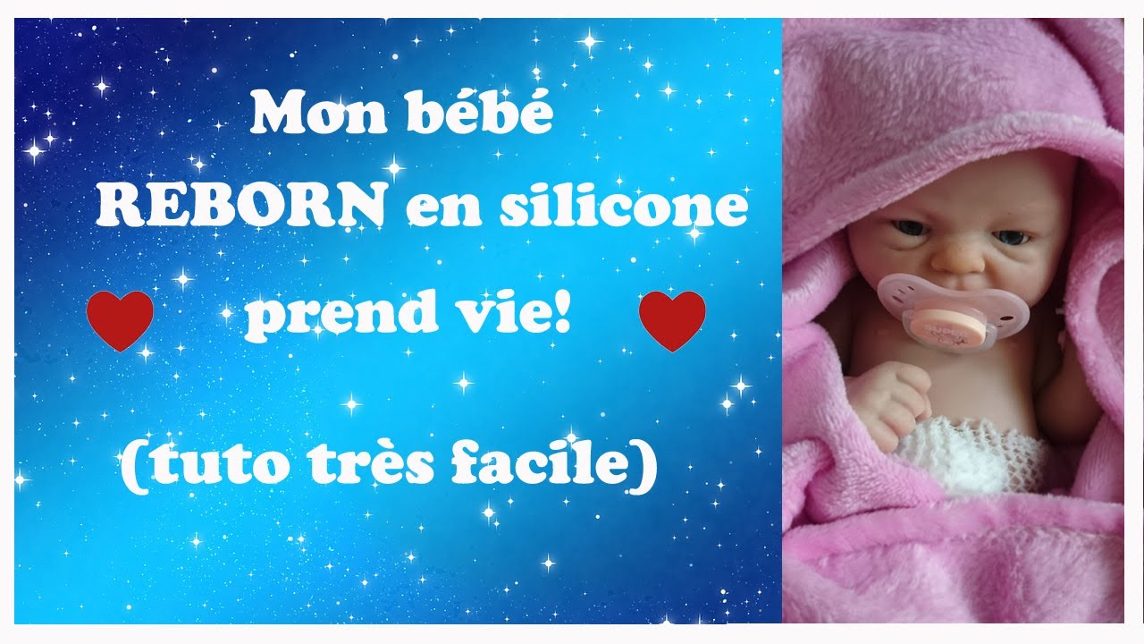 TUTO REBORN TRES FACILE et rapide - Je peins mon bébé silicone