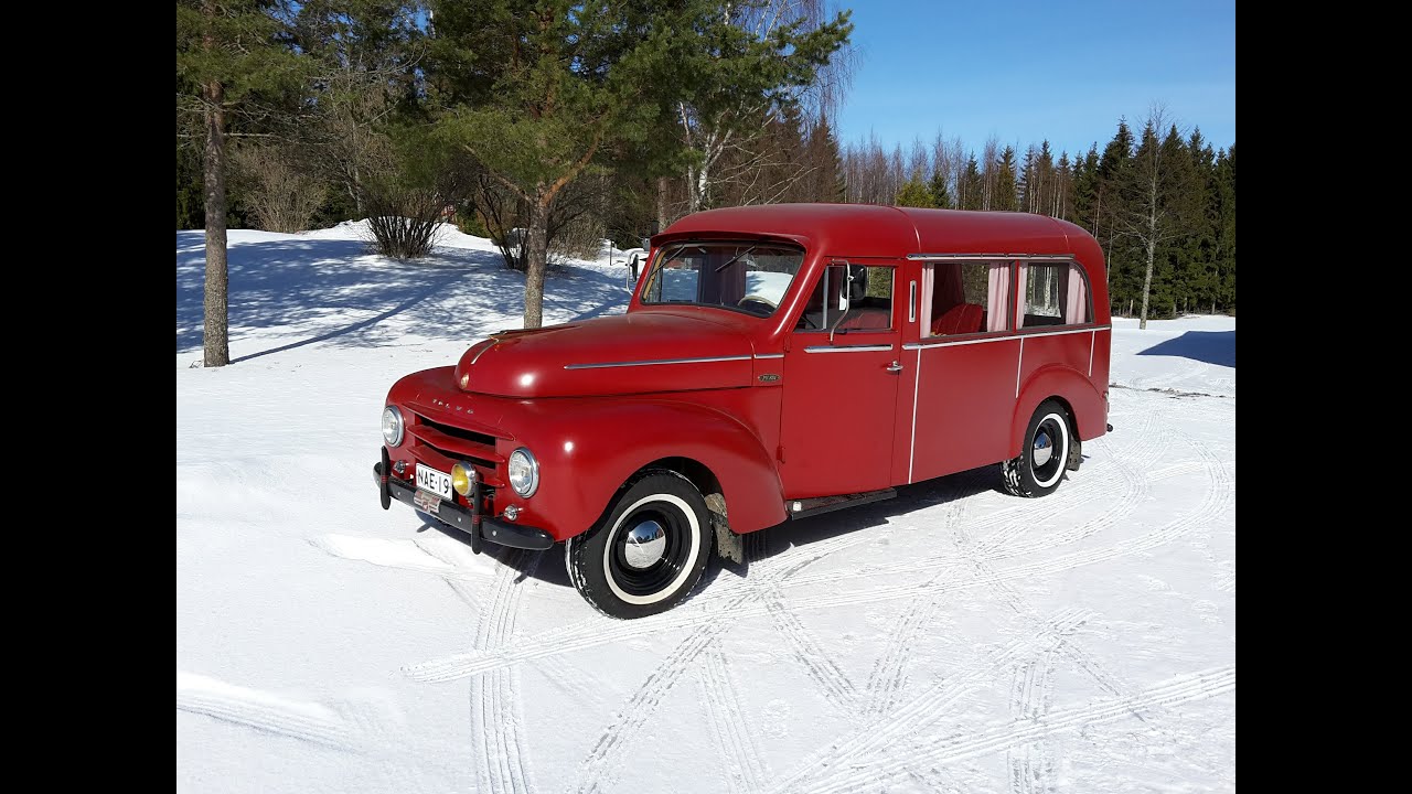 Volvo PV 834 1952, brake booster installation.