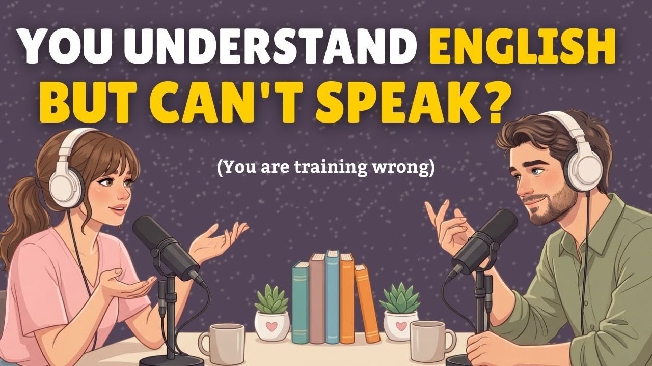 Why You Understand English But Can’t Speak (The Passive Brain Trap) | Easy English Conversation