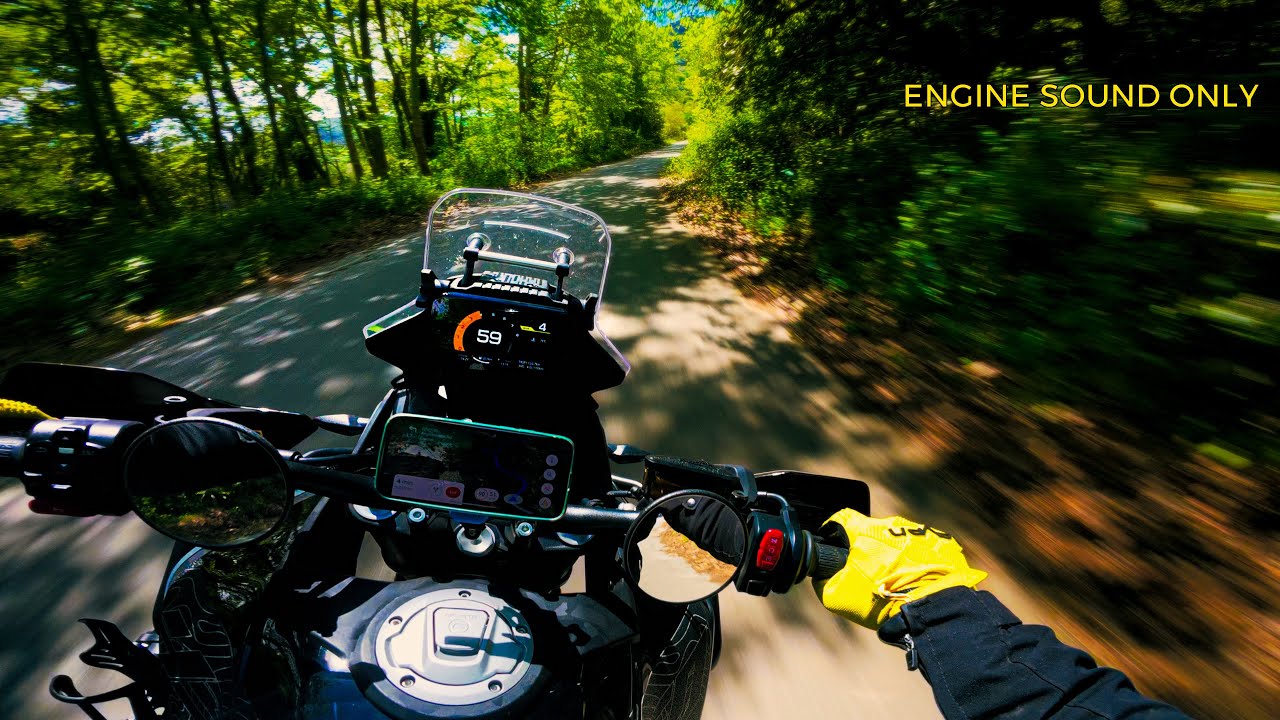 CF Moto 450MT Forest Ride | 15T Sprocket | Exhaust Sound Only