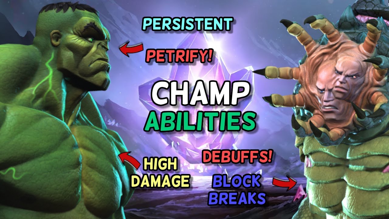 Persistent and Angry! Immortal Hulk and Immortal Abomination Abilities | Marvel Contest of Champions