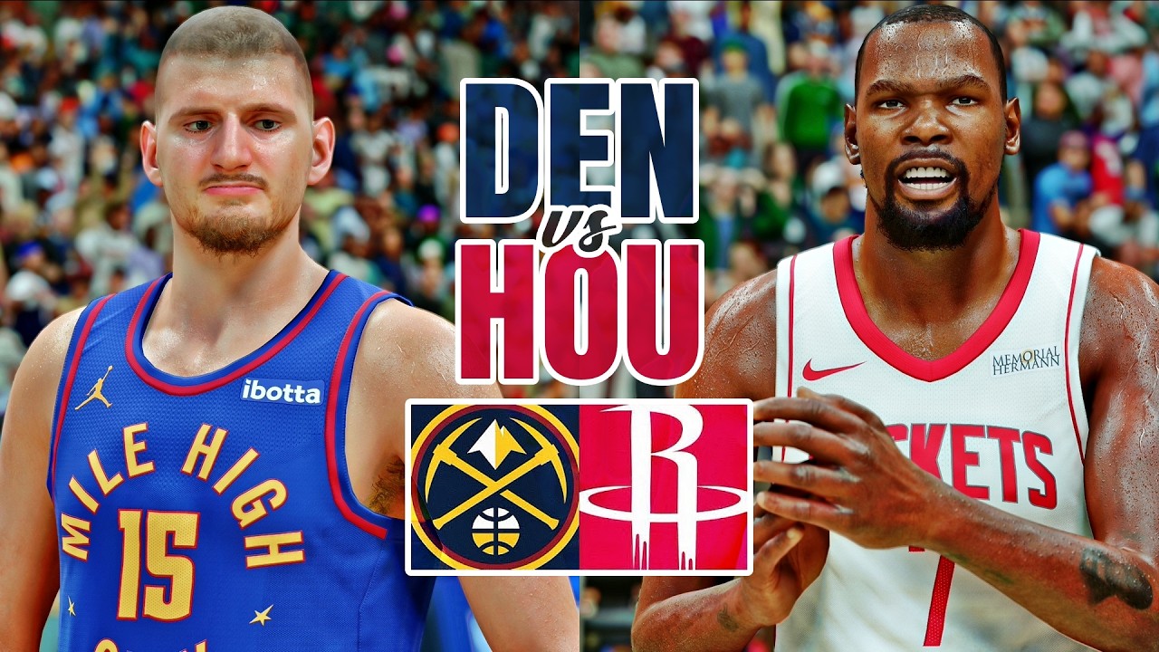 Сегодняшняя игра НБА: «Рокетс» против «Наггетс» | NBA 2K26 (PS5 PRO)