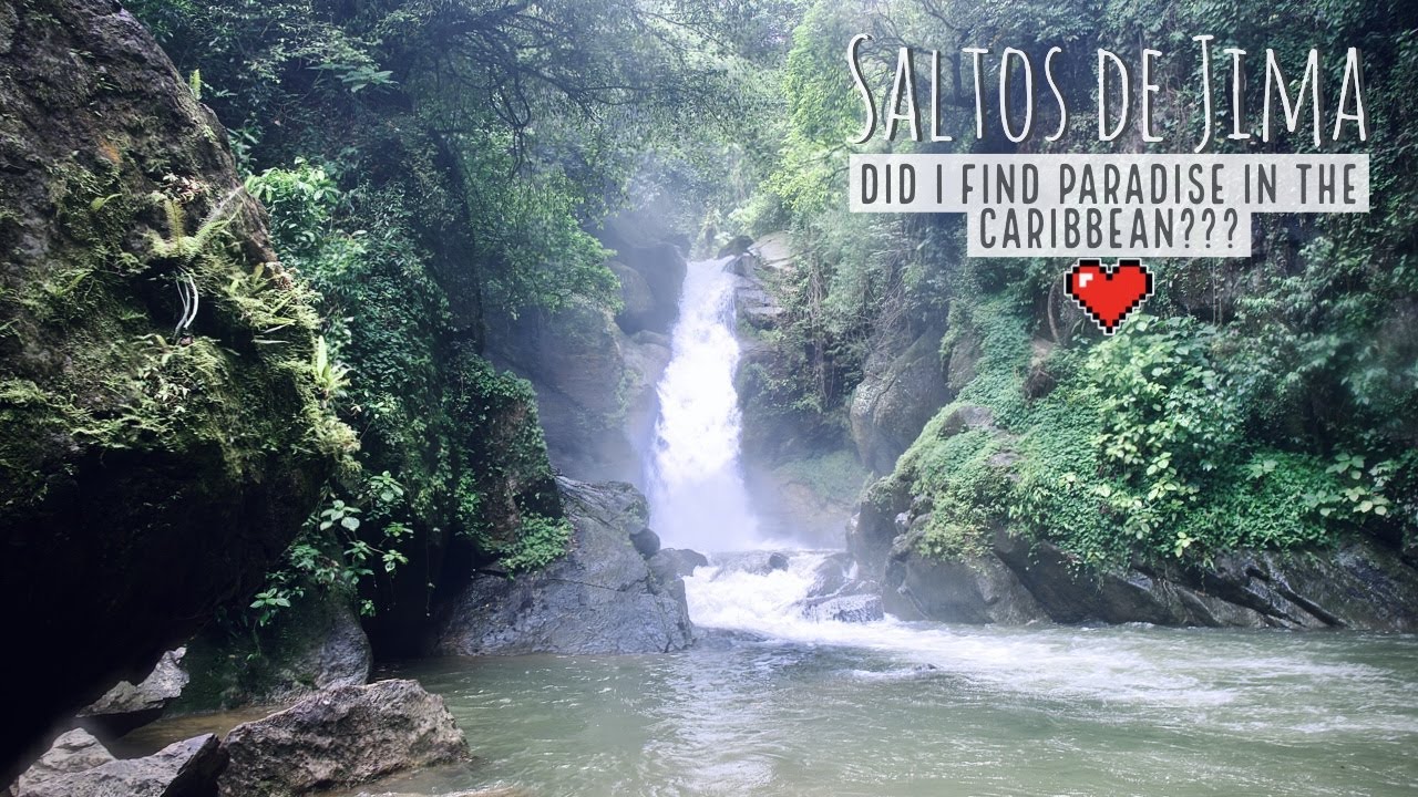 TOUR OF CARIBBEAN RAINFOREST SALTOS DE JIMA 4K DOMINICAN REPUBLIC