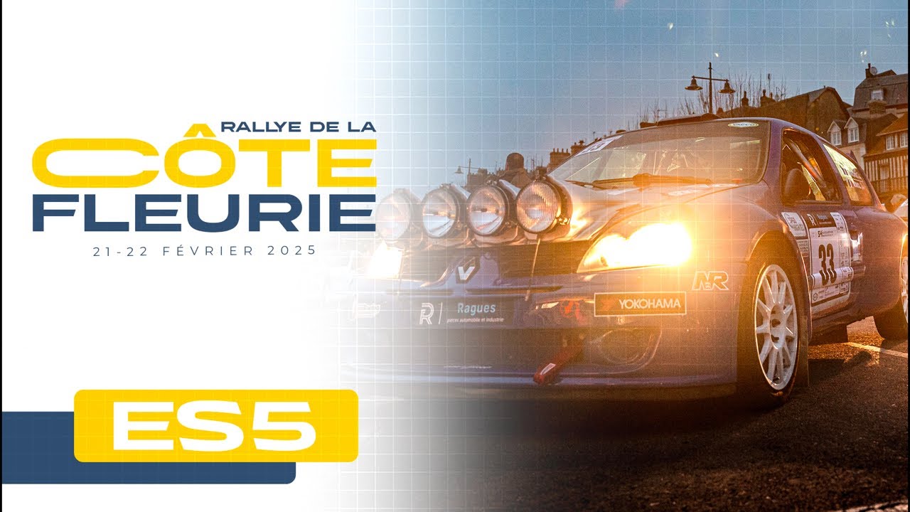 🔴#LIVE - RALLYE DE LA CÔTE FLEURIE - ES5