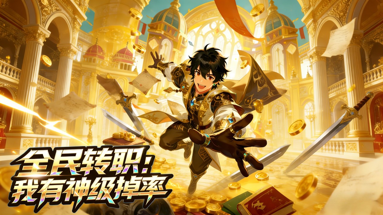 【FULL】《全民转职：我有神级掉率》游戏降临文明重启，昔日天才转职底层战士，觉醒无限掉率系统，逆天改命镇压天骄！#热门漫画#小说改编