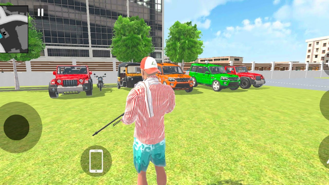 Ultimate vehicle collection in Indian Theft auto simulator 😍💥 Franklin Purchase New golden fortuner