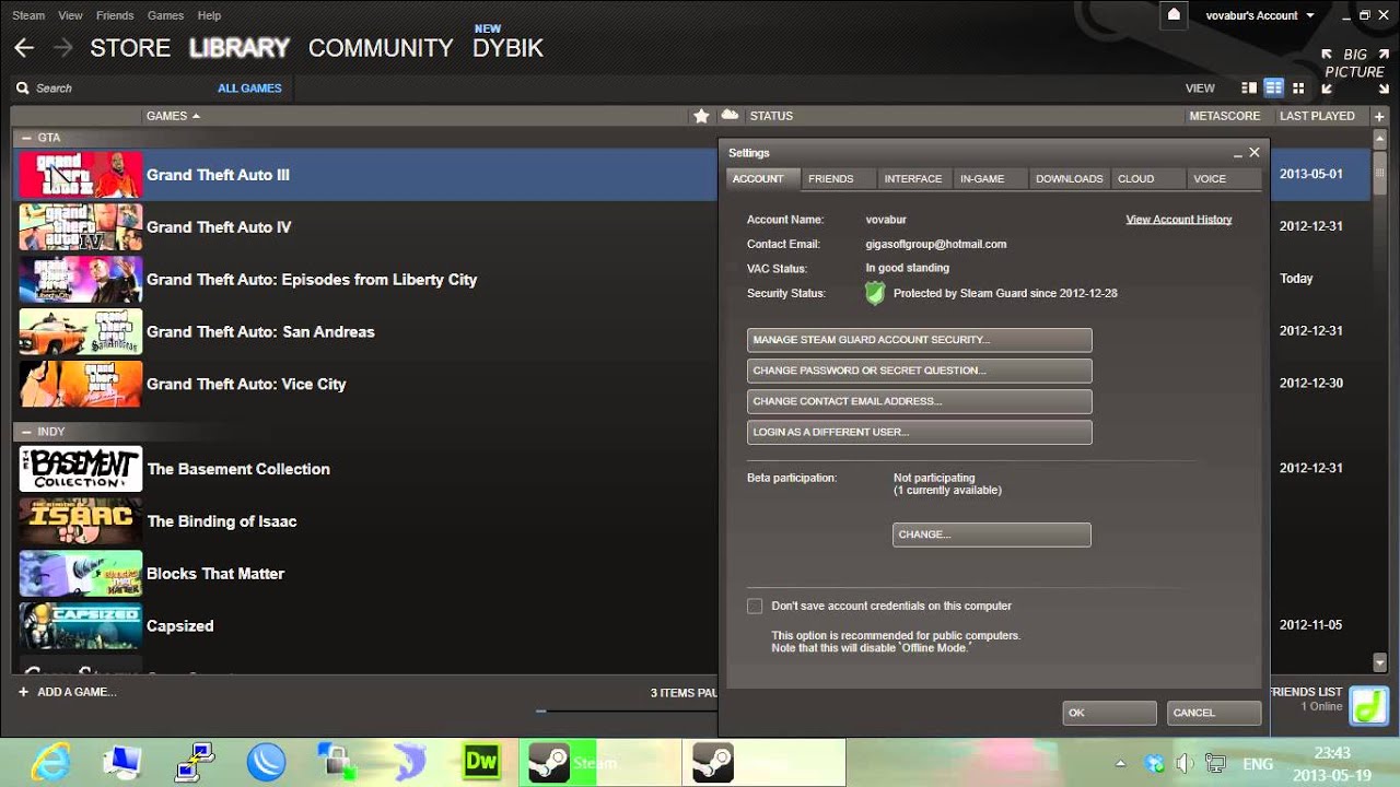 How to view steam purchase history