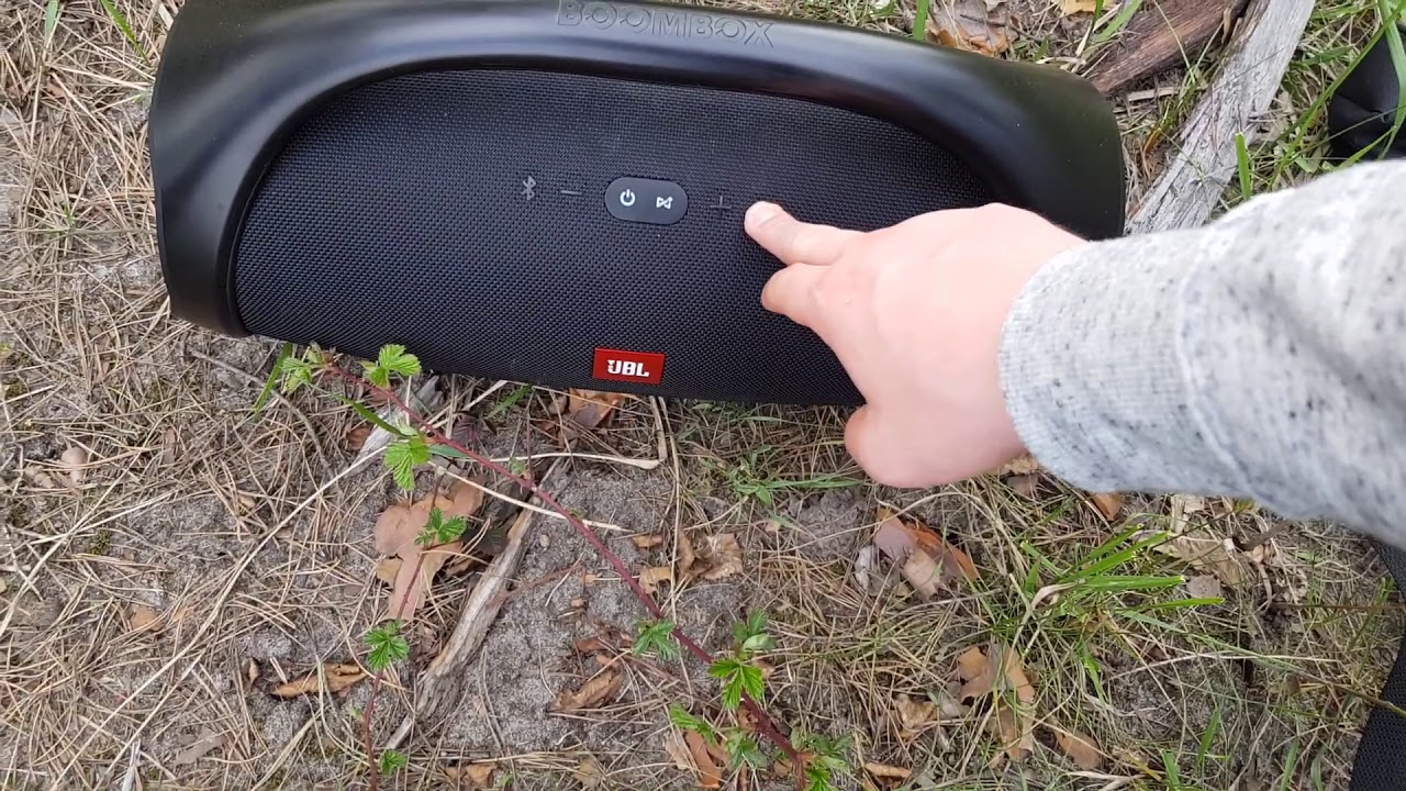 JBL Boombox loudness test outdoor