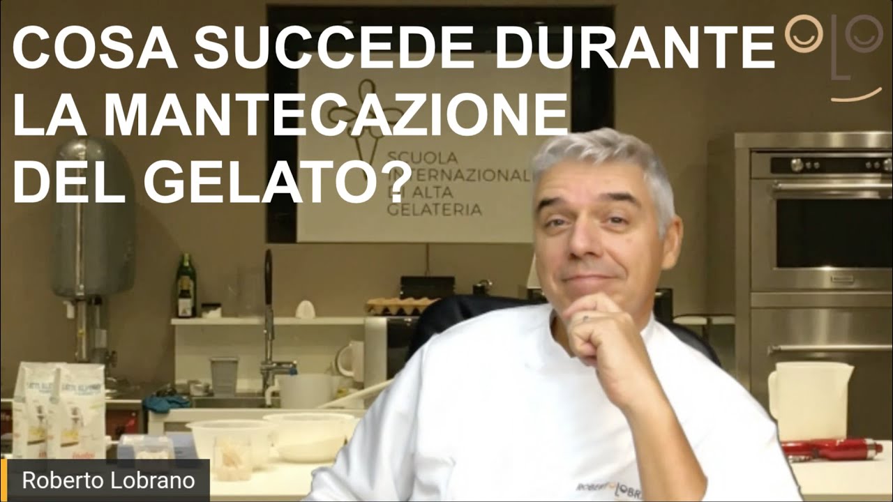 Cosa succede durante la mantecazione del gelato?