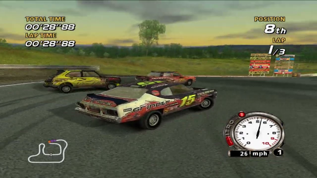 pcsx2 -  FlatOut 4K