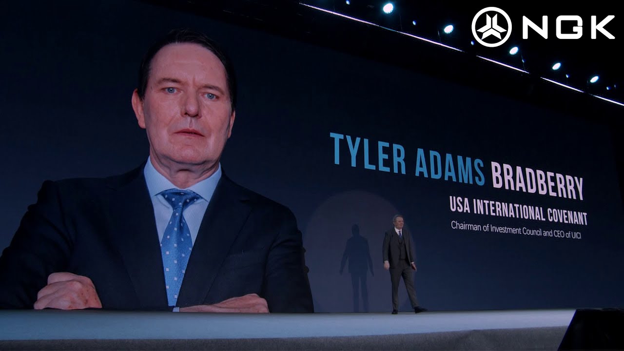 NGK global launch conference NGK CEO TYLER ADAMS BRADBERRY speech