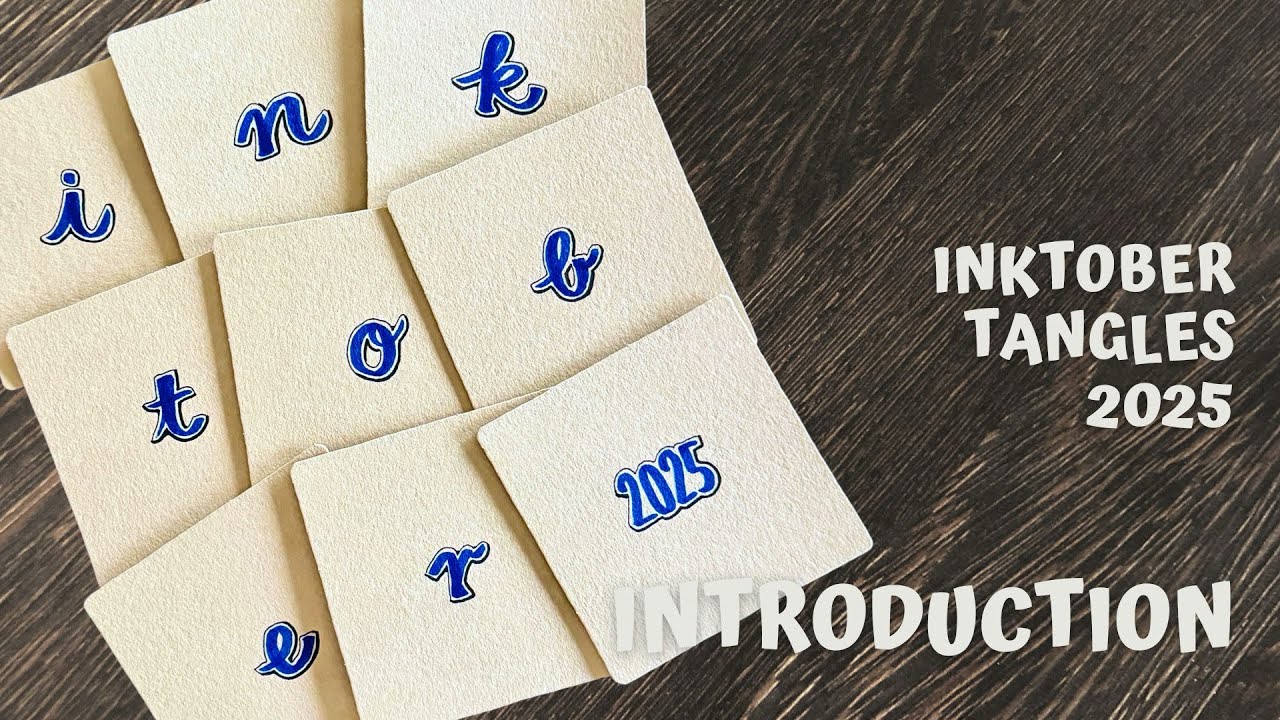 Inktober Tangles 2025 &mdash; Введение