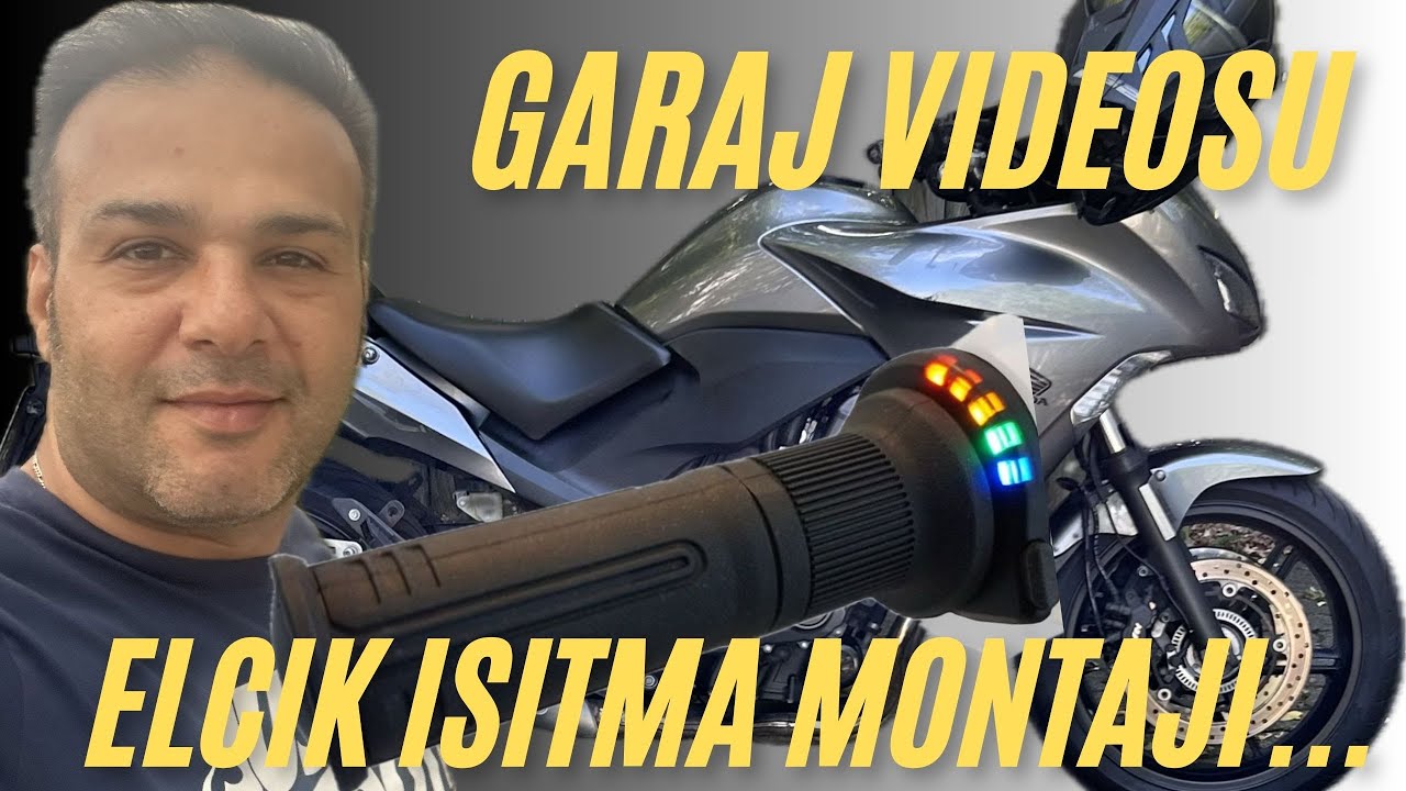 GARAJ VIDEOSU 1, ELCIK ISITMA MONTAJI HONDA CBF1000F