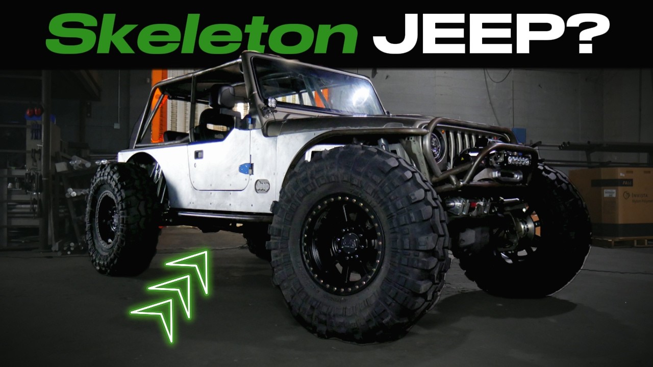 Это шасси Jeep LJ ужасно до мозга костей! | Сборка 2-дверного Jeep