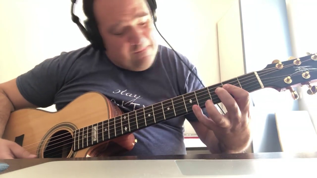 Anti-Corona Lessons Vol. 5 - Andrej Grozdanov - Because He Lives (Easter Fingerstyle)