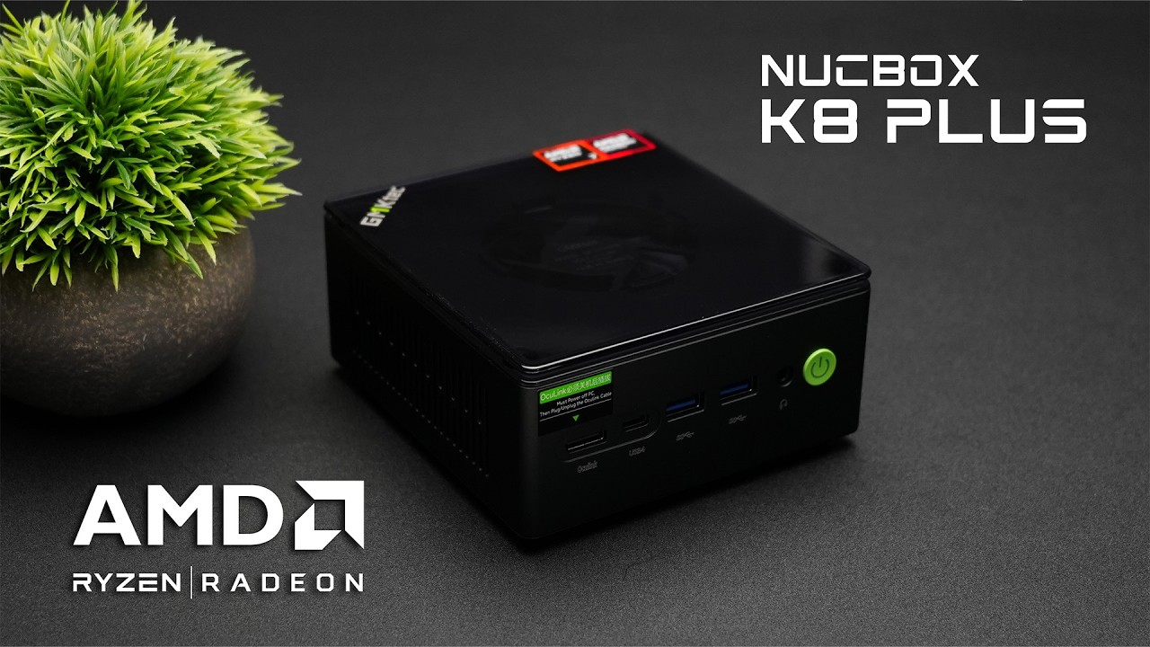 The New K8 Plus Is An All New Powerful Ryzen Mini PC From GMKtec!